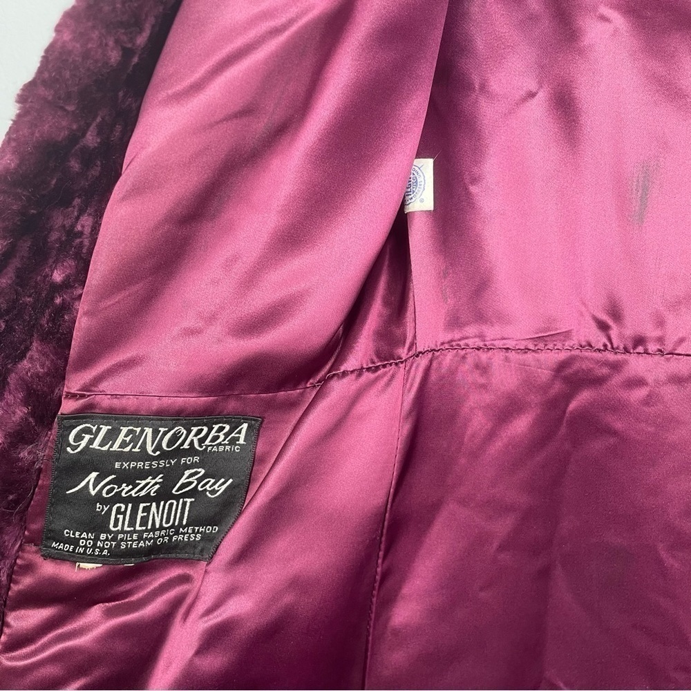 VINTAGE 1970s Garfinckel’s Washington Glenorba North Bay by Glenoit Long Coat - Picture 10 of 15